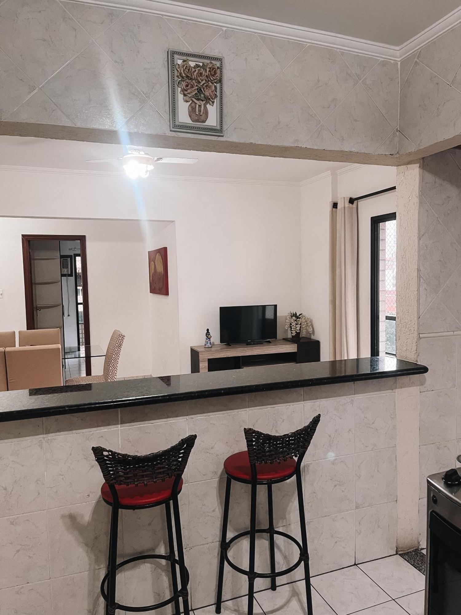 Apartamento Vila Tupy - Ar Condicionado - Praia Grande Exteriér fotografie